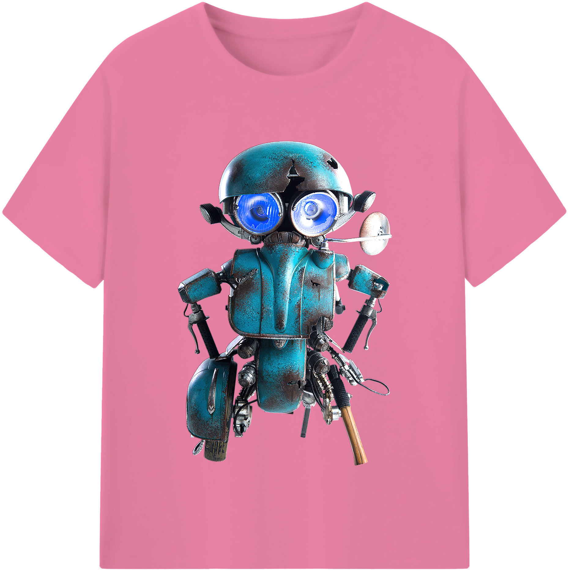 （画像用）  綿100％半袖Tシャツ（フロントプリント）